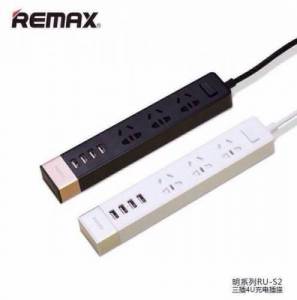 Ổ điện 3 lỗ 4 USB REMAX RU-S2