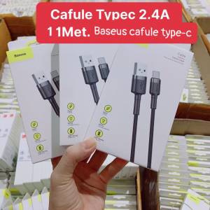 (từ 10c) Cáp Baseus cafule type-c 2.4A 100cm