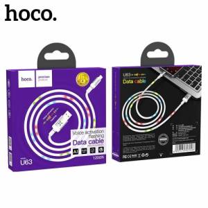 Cáp Hoco U63 micro đèn led 1.2m