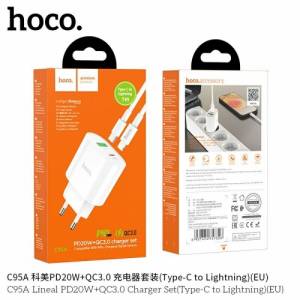 Bộ sạc Hoco C95a c to ip PD 20w QC3.0