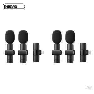 Mic thu âm không dây Remax K03 type-c