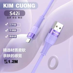 Cáp Kim Cuong S42c type-c 1.2m