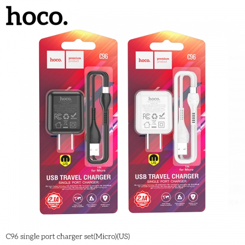 Bộ sạc Hoco C96 micro 2.1A