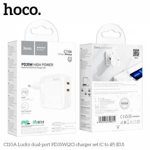 Bộ sạc Hoco C110A c to ip 2C 35W
