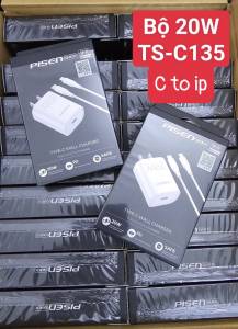 Bộ sạc Pisen TS-C135 c to ip PD 20w