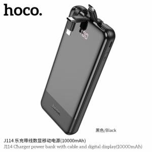 Sạc dự phòng Hoco J114 10000mAh có LCD và cáp