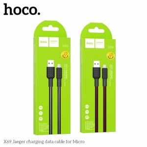 Cáp vải dệt Hoco X69 micro 2.4A 1m