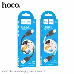 Cáp Hoco X90 ip 2.4A 1m