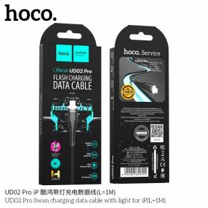 Cáp Hoco ud02 pro ip 3A 1m (báo đèn)