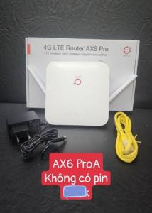 Phát wifi Olax ax6 ProA không có pin
