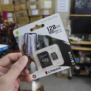 Thẻ Nhớ MicroSD Kingston 128GB Class 10 100Mbs