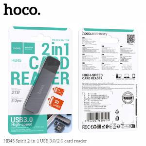 Đầu đọc thẻ Hoco hb45 2in1 (3.0)