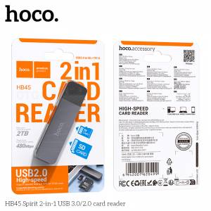 Đầu đọc thẻ Hoco hb45 2in1 (2.0)