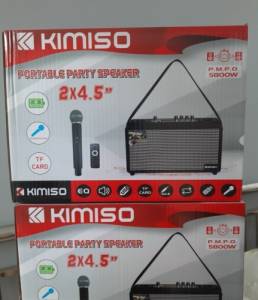 Loa Karaoke Bluetooth KIMISO QS-4511 Kèm 1 Mic Không Dây