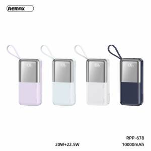 Sạc dự phòng Remax rpp-678 10000mAh 22.5W kèm cáp (V)