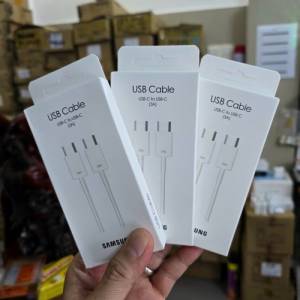 Cáp Samsung note 10 c to c zin (3A) fullbox (màu đen /màu trắng )