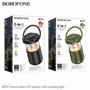 Loa bluetooth kiêm đèn cắm trại Borofone bp19