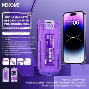 Cường lực full chống nhìn trộm tự dán WEKOME wtp-078 từ iphone 13 tới 16 pro max