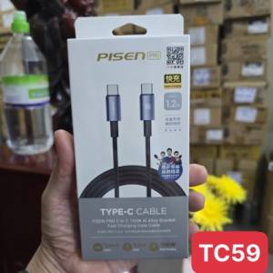 Cáp Pisen tc59 c to c 100W 1.2m 