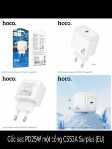 Cóc sạc Hoco cs53a 1C 25W (EU)