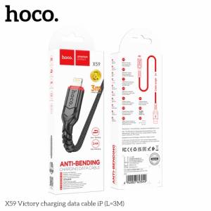 Cáp Hoco X59 ip 2.4A 3m