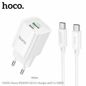 Bộ sạc Hoco c149a c to c 1U1C 30W (EU)