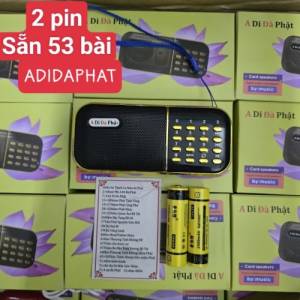 Máy Nghe Pháp ADIDAPHAT sẵn 53 bài 2 pin