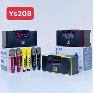 Loa Karaoke Bluetooth ys-208 Kèm 2 Micro