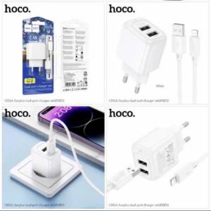 Bộ sạc Hoco cs51a ip 2U 2.4A (EU)