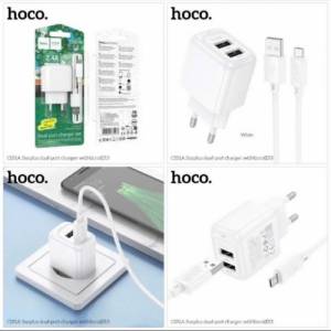 Bộ sạc Hoco cs51a micro 2U 2.4A (EU)