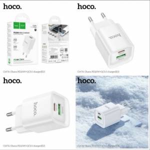 Cóc sạc Hoco c147a 1U1C 20W (EU) siêu nhỏ