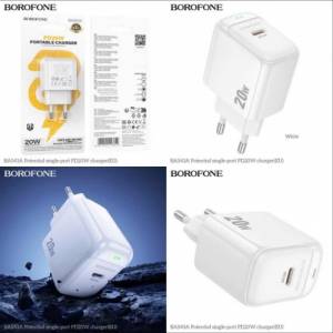 Cóc sạc báo đèn Borofone bas43a 1C 20W (EU)