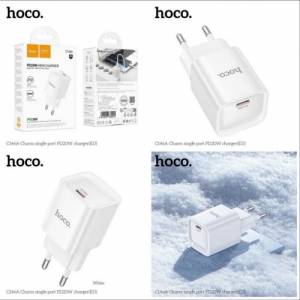 Cóc sạc siêu nhỏ Hoco c146a 1C PD20W (EU)