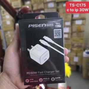 Bộ sạc Pisen ts-c175 c to ip 30W