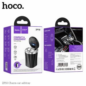 Hoco ZP10 Gạt tàn thuốc ô tô Đèn LED màu tím