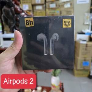 Tai hổ vằn Airpods 2 màu đen