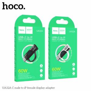 Bộ chuyển đổi Hoco UA32A type-c to ip có màn hình