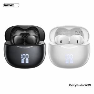 Tai stereo không dây True Wireless có màn hình kỹ thuật số Remax CozyBuds W39 V5.4 35mAh/400mAh