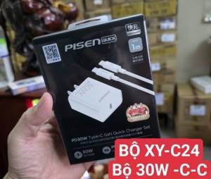 Bộ sạc Pisen XY-C24 c to c 30W