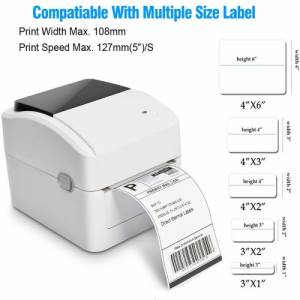 Xprinter 420B (USB/WIFI) Máy in mã vạch khổ in 108mm