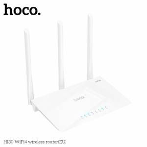 Bộ định tuyến không dây Hoco HI30 WiFi4 300Mbps (EU) router