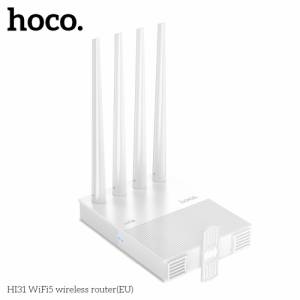 Bộ định tuyến không dây Hoco HI31 WiFi5 1200Mbps (EU) router