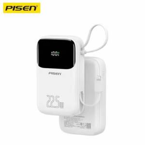 Sạc dự phòng Pisen TS-D338 20000mAh 22.5W kèm cáp