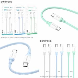 Cáp sạc nhanh nylon Borofone BX68 c to c 100W 1m