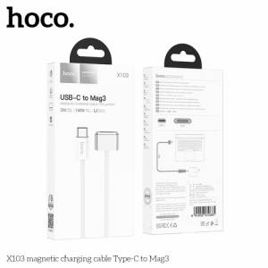 Cáp từ magnetic Hoco x103 type-c to Mag3 140W 2m (dùng cho laptop)